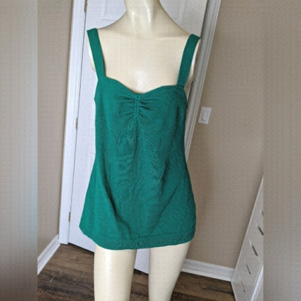 ESCADA 100% cashmere tank top blouse jewel tone